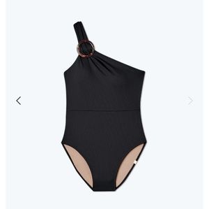 NWT - Summersalt Brown Ribed Sidestroke